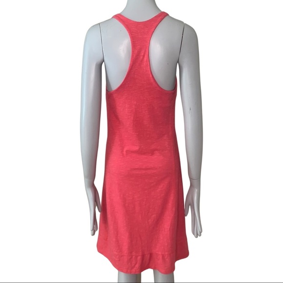 HORNY TOAD Seahorse Racerback Casual Knit Dress Bright Pink Fuchsia Sporty - Picture 13 of 14